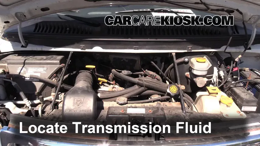 2002 Dodge Ram 1500 Van 5.2L V8 Standard Passenger Van Liquide de transmission